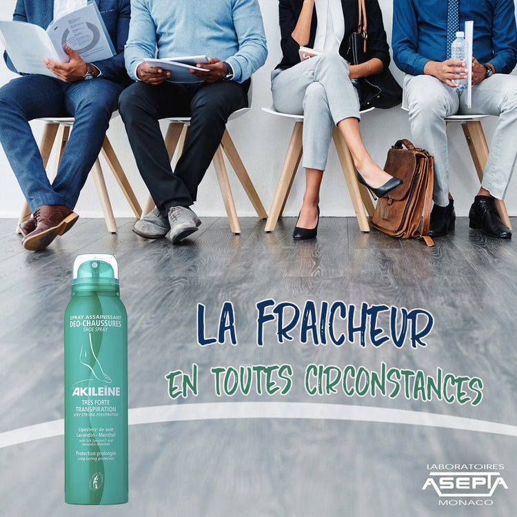 Spray assainissant - Déo-chaussures - 150 ml - Akiléine