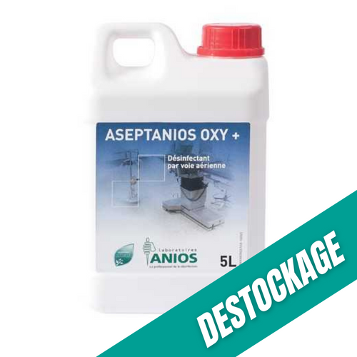 Aseptanios OXY+ - Désinfection par voie aérienne -  2L ou 5L - Anios // Destockage