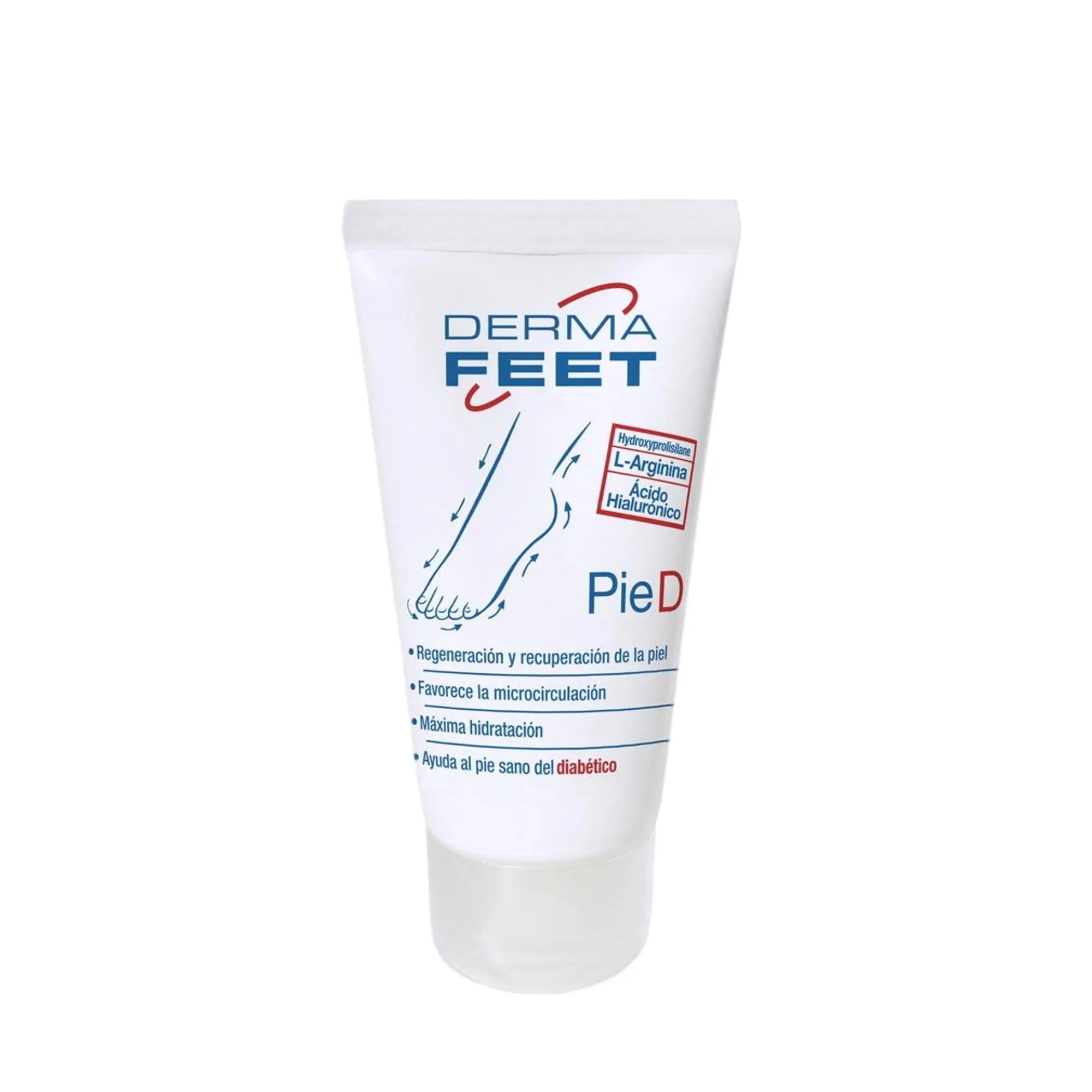 Crème pour les pieds diabétiques - 75 ml - DermaFeet - My Podologie