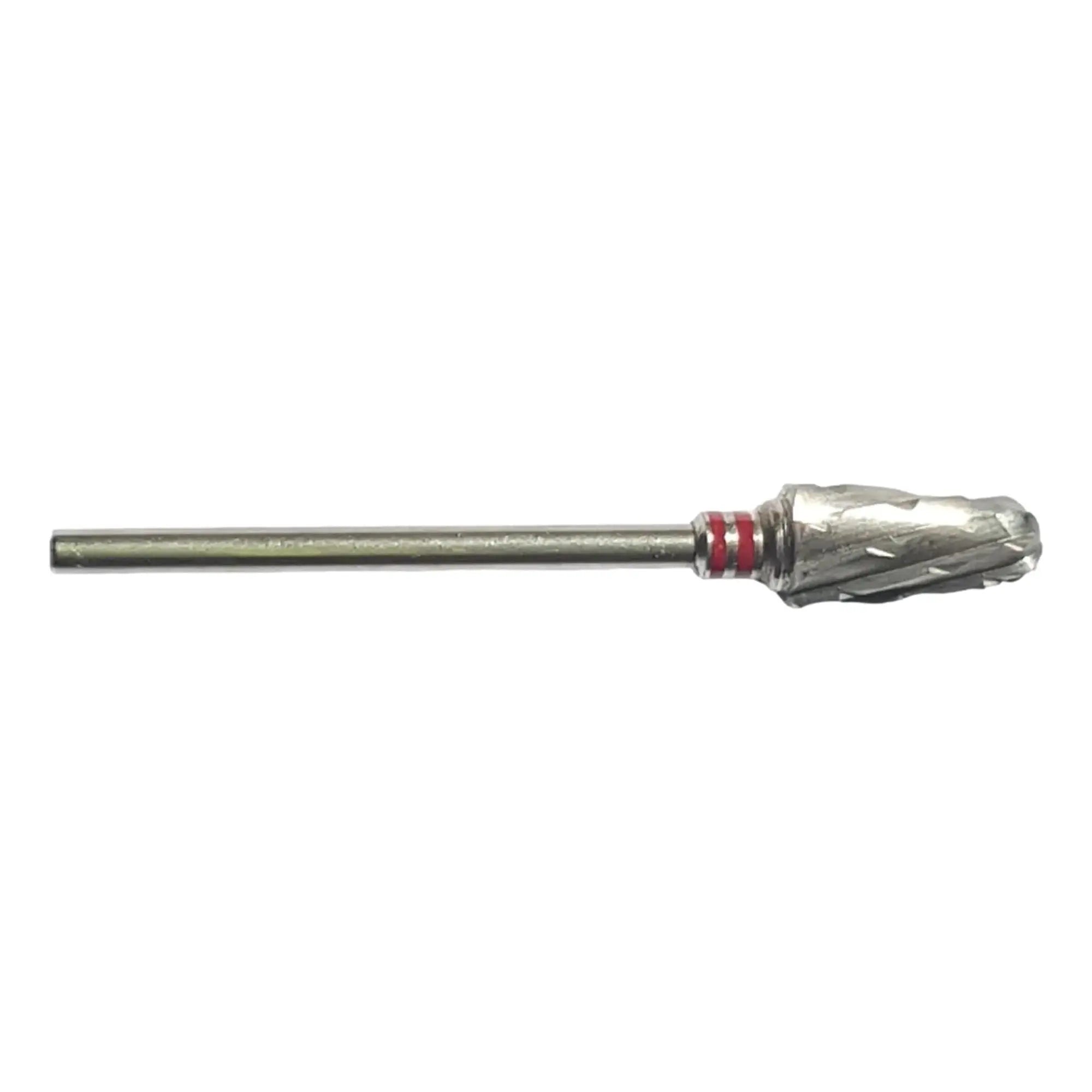 E6055 Tungsten Carbide End Mill, Left Handed End Mill, Fine Reverse Cross Tooth, 7mm