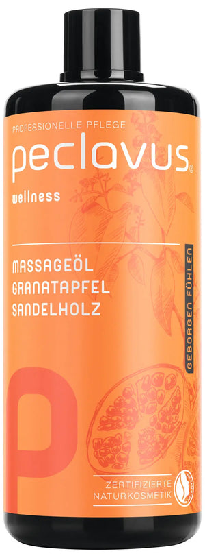 Huile de massage - Grenadier Bois de Santal - 500 ml - Peclavus - My Podologie