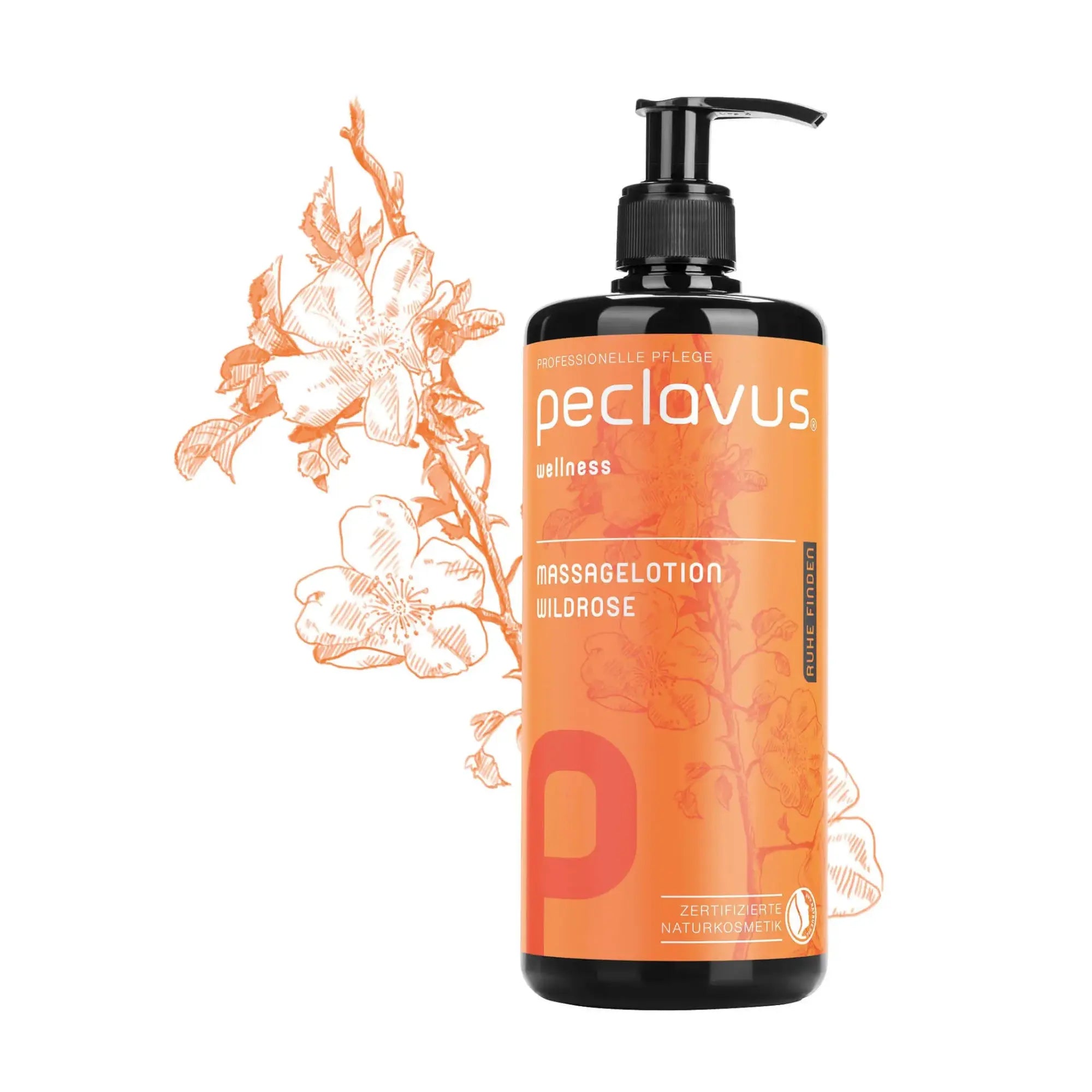 Lotion de massage - Rose sauvage - 500 ml - Peclavus Peclavus 