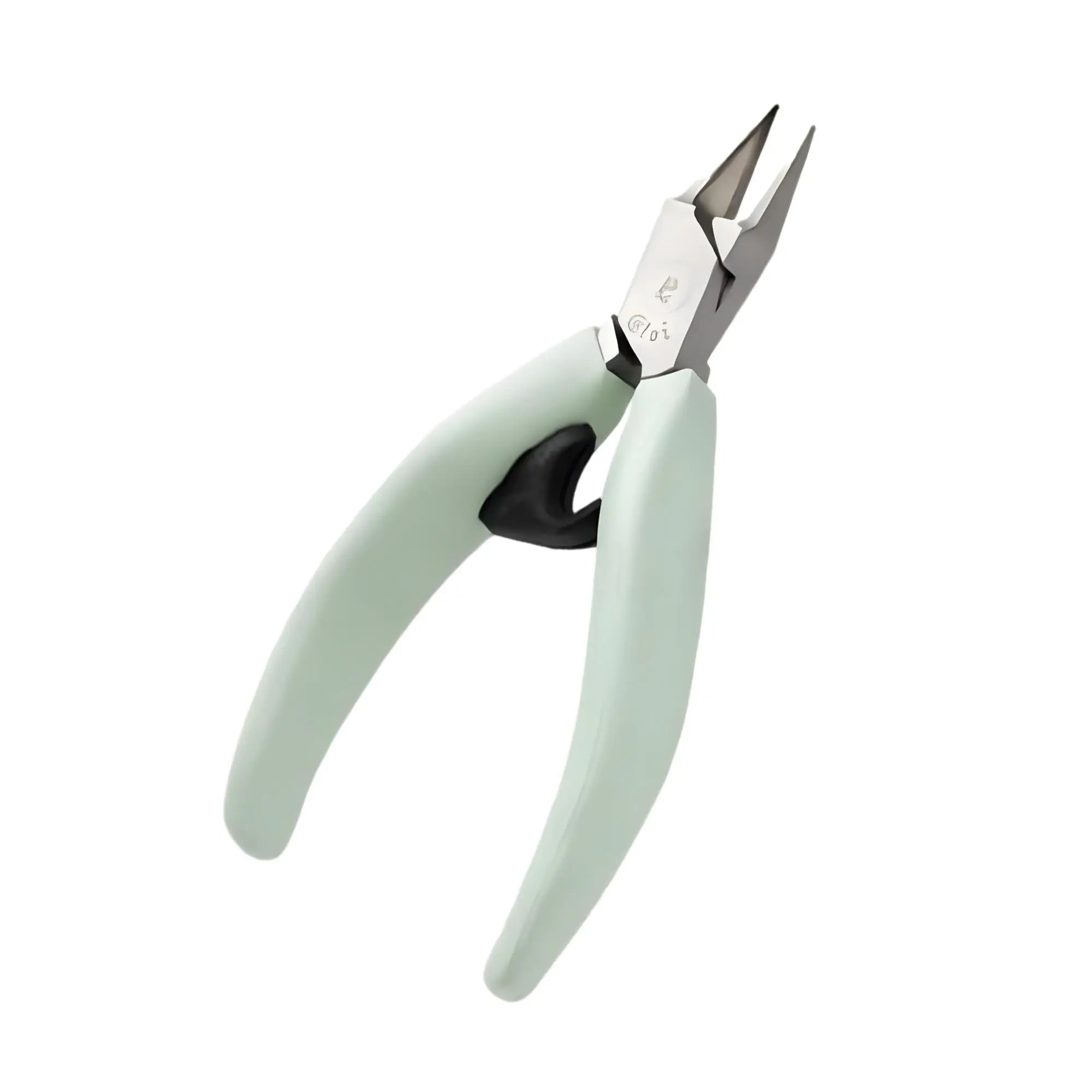 Alicate para uñas ergonómico - Verde - Corte recto 20 mm - Bocas planas finas - 13 cm - Acero inoxidable - Akori