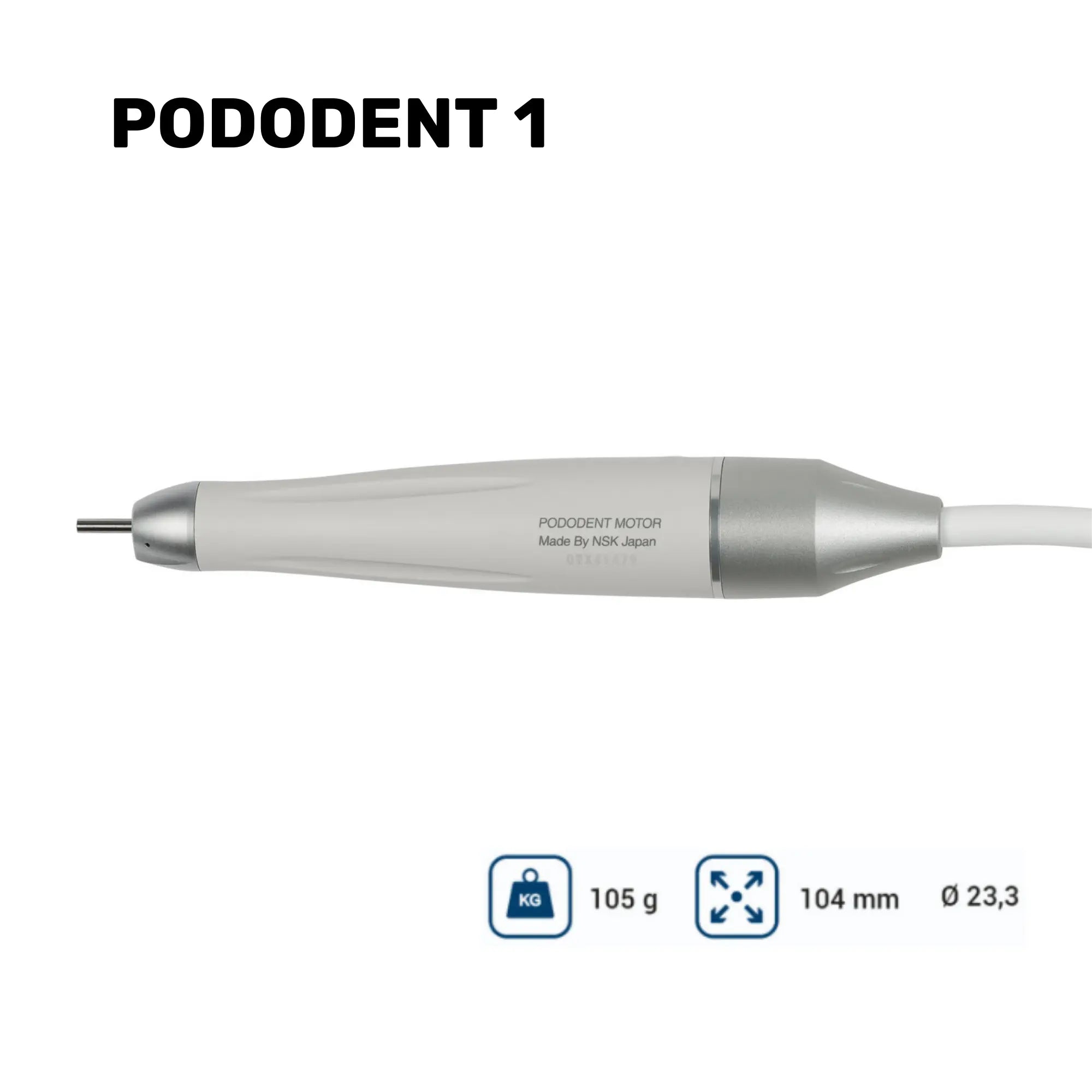 Unité de podologie à spray air / eau et aspiration - Cart Duo Mobilis - NWT NWT